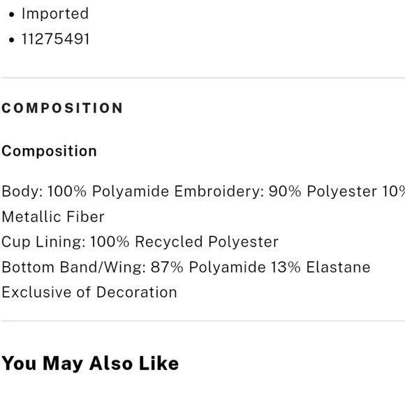 ❄️💙 VICTORIA'S SECRET PINK Wink PUSH-UP Triangle BRALETTE WONDERLAND 💙❄️ - Picture 5 of 11